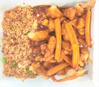 Malaysian Rice with Yum Yum Chicken